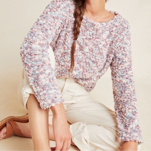 Anthropologie | Chenille Popcorn Sweater - Picture 1 of 6